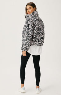 Lillie Puffer Jacket - Creme Leopard - Sare StoreCartel & WillowJacket