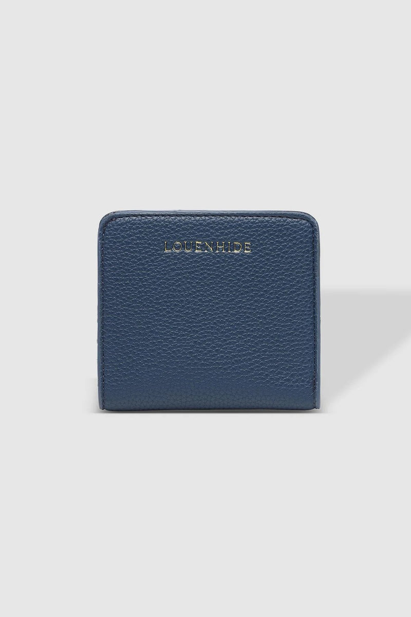 Lily Wallet - Navy - Sare StoreLouenhidewallet