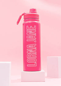 LJ Insulated Drink Bottle - Babin Pink - Sare StoreLorna JaneWater Bottle