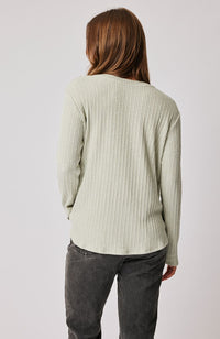 Lola Long Sleeve Top - Mint Knit - Sare StoreCartel & WillowTops