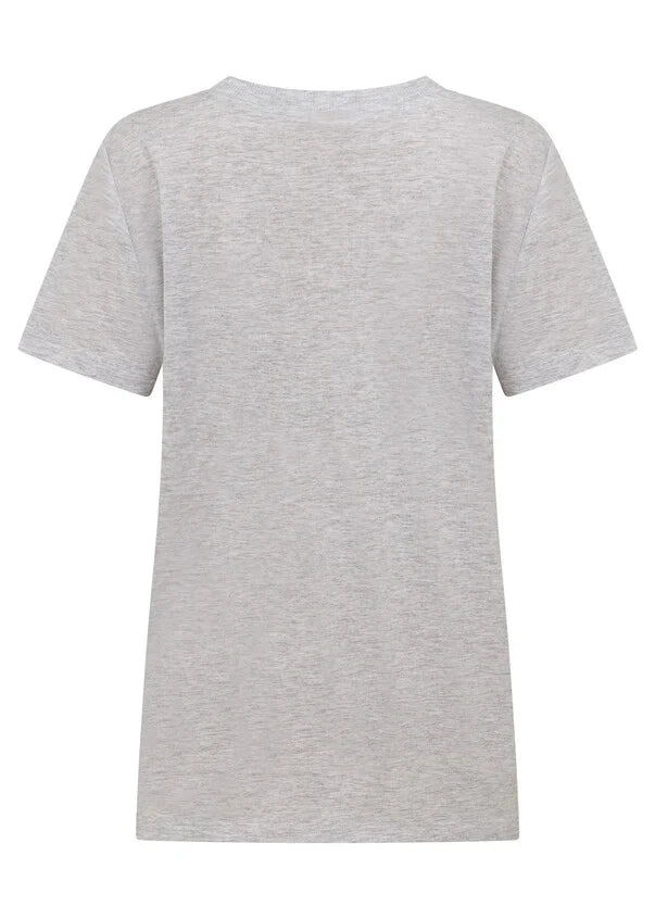 Lotus Limited Edition Tee - Light Grey Marl - Sare StoreLorna JaneT-shirt