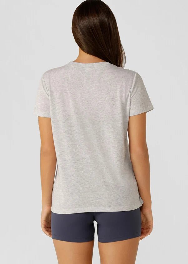 Lotus Limited Edition Tee - Light Grey Marl - Sare StoreLorna JaneT-shirt