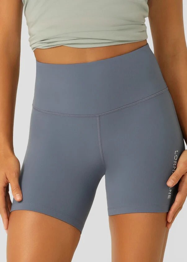 Lotus No Chafe 16cm Bike Shorts - Powder Grey - Sare StoreLorna JaneLeggings