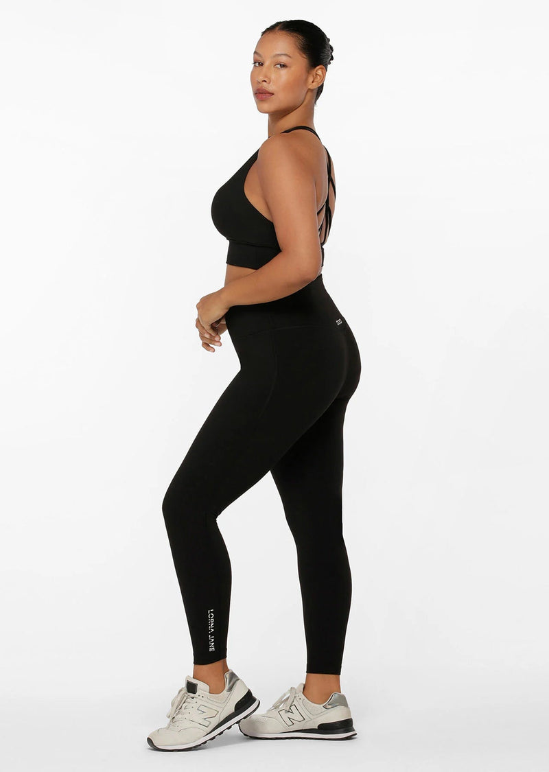 Lotus No Chafe Full Length Leggings - Black - Sare StoreLorna JaneLeggings