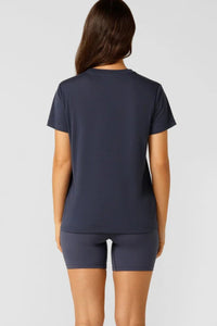 Lotus T-Shirt - Ash Blue - Sare StoreLorna JaneTee