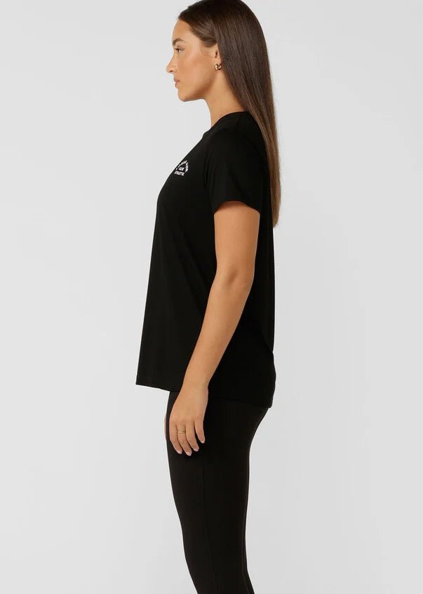 Lotus T-Shirt - Black - Sare StoreLorna JaneT-shirt