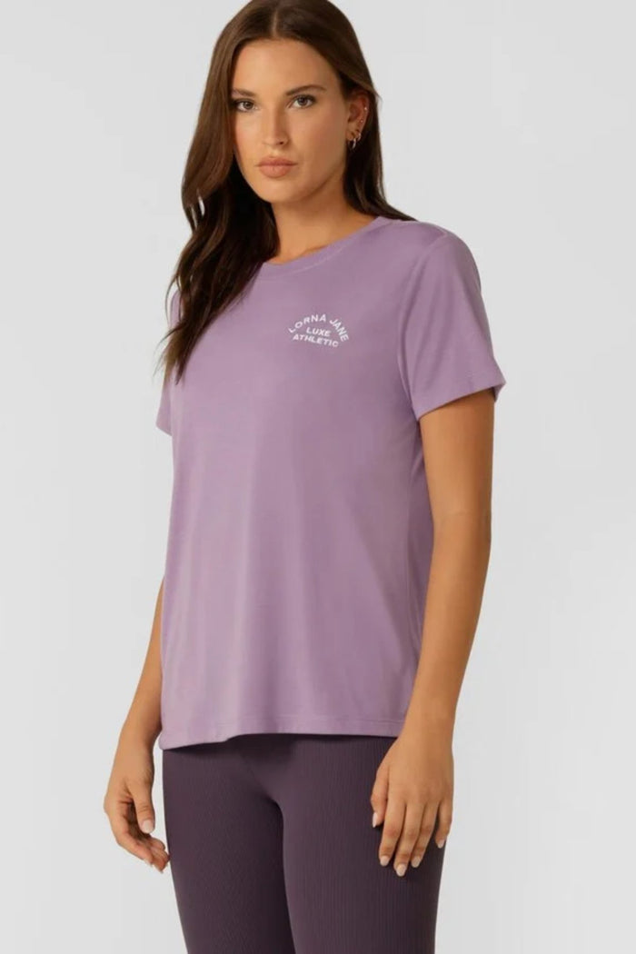 Lotus T-Shirt - Dusted Violet - Sare StoreLorna JaneT-shirt