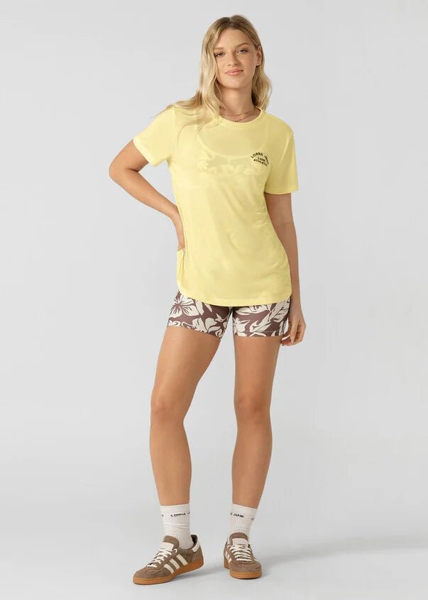 Lotus T-Shirt - Lemon Cream - Sare StoreLorna JaneT-shirt