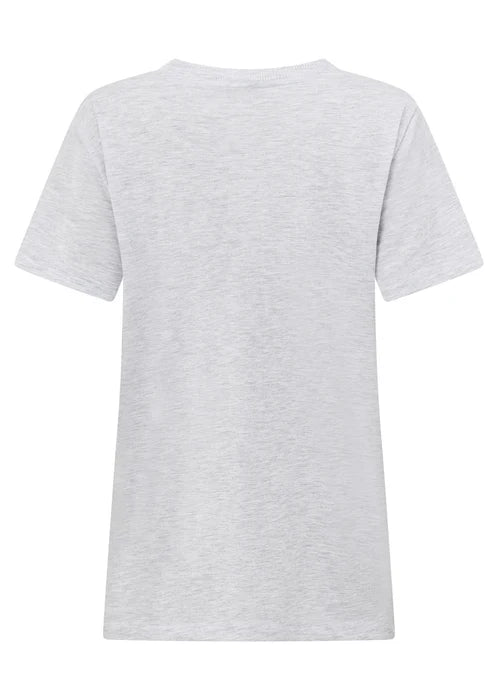 Lotus T-Shirt - Light Grey Marl - Sare StoreLorna JaneT-shirt