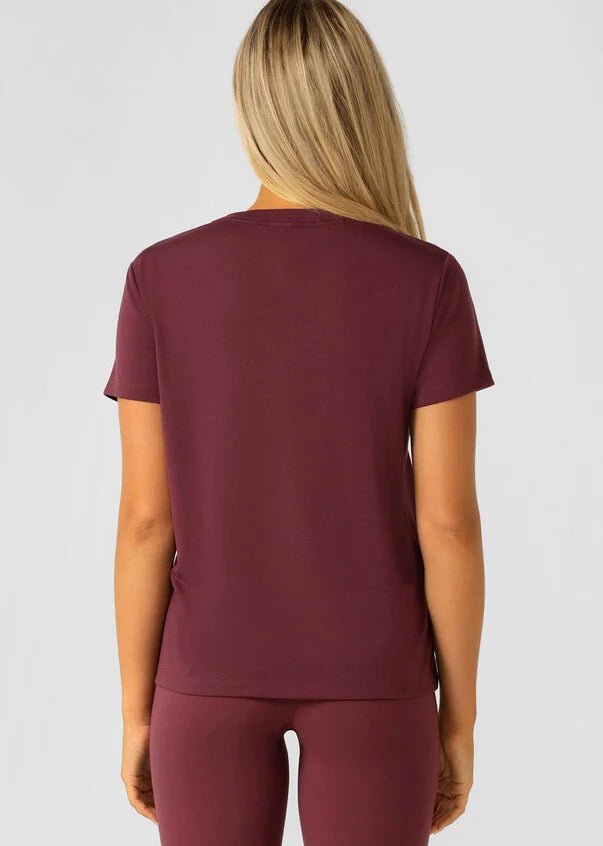 Lotus T-Shirt - Mulberry - Sare StoreLorna JaneT-shirt