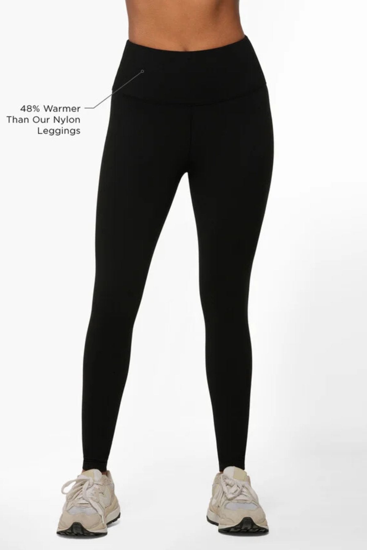 Lotus Thermal No Chafe Full Length Leggings - Black - Sare StoreLorna JaneLeggings