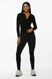 Lotus Thermal No Chafe Full Length Leggings - Black - Sare StoreLorna JaneLeggings