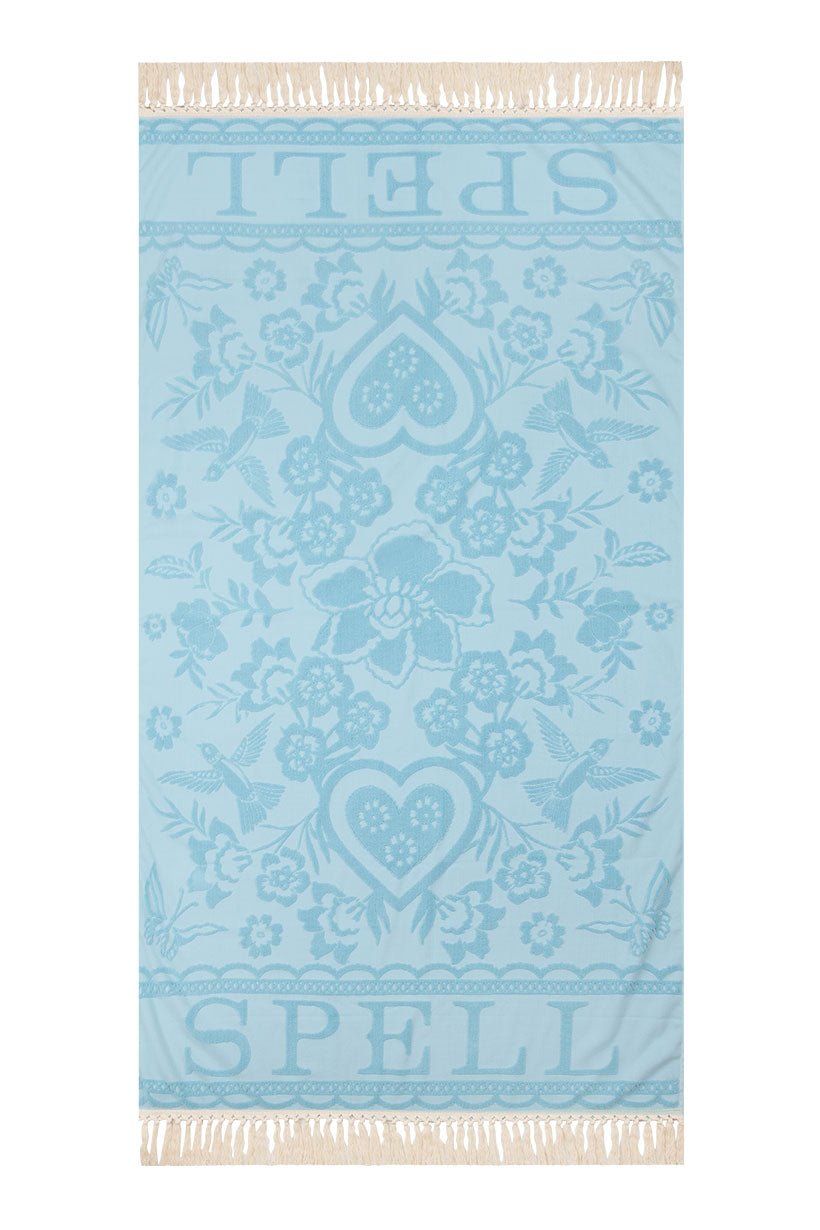 Love Note Towel - Sky - Sare StoreSPELLTowel