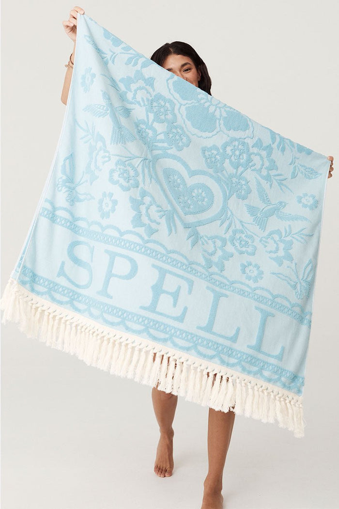 Love Note Towel - Sky - Sare StoreSPELLTowel