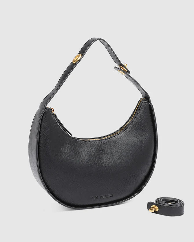 Luna Shoulder Bag - Black - Sare StoreLouenhideBag