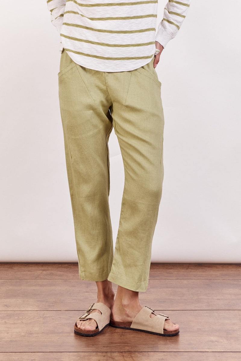 Luxe Linen Pants - Pistachio - Sare StoreLittle LiesPants