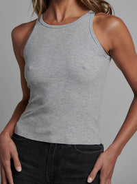 Malissa Tank - Grey Marle - Sare StoreBayse BrandTank