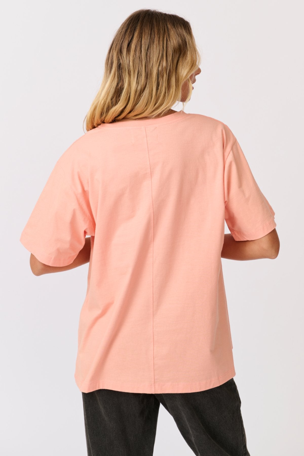 Marlie Tee - Coral - Sare StoreCartel & WillowT - shirt