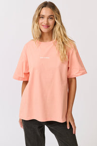 Marlie Tee - Coral - Sare StoreCartel & WillowT - shirt