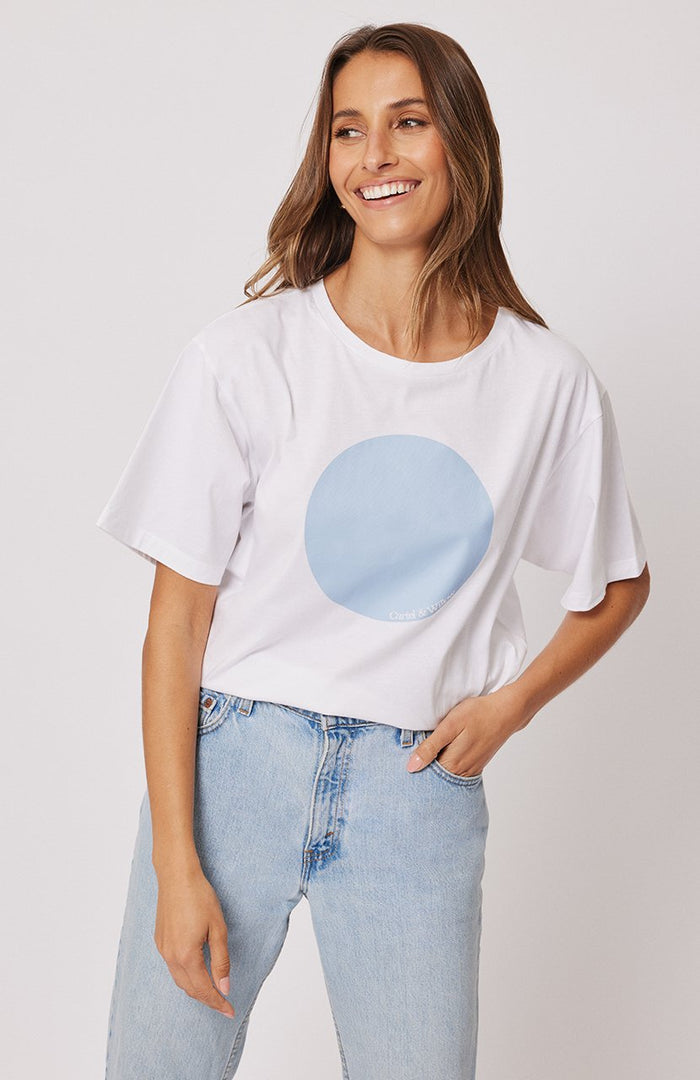 Marlie Tee - Powder Graphic - Sare StoreCartel & WillowT-shirt