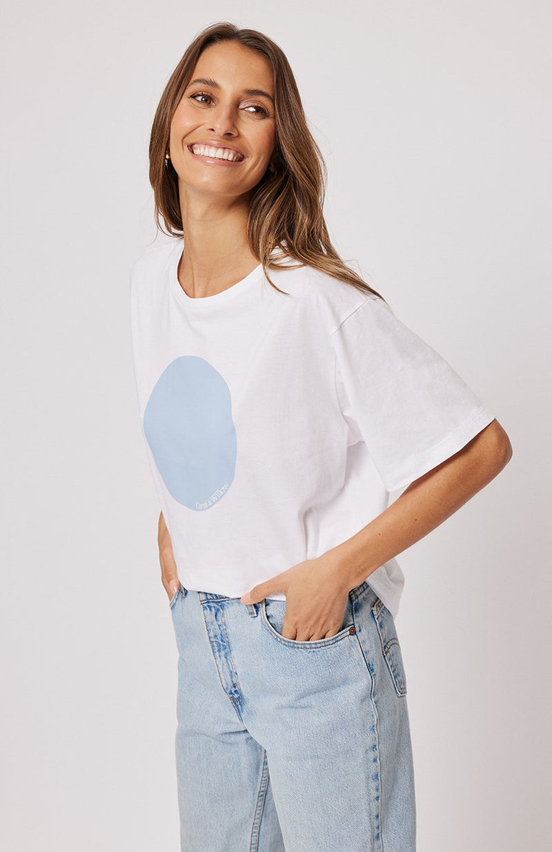 Marlie Tee - Powder Graphic - Sare StoreCartel & WillowT-shirt