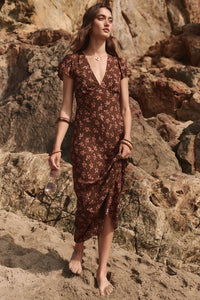 Melody Bias Maxi Dress - Antique Walnut - Sare StoreSPELL