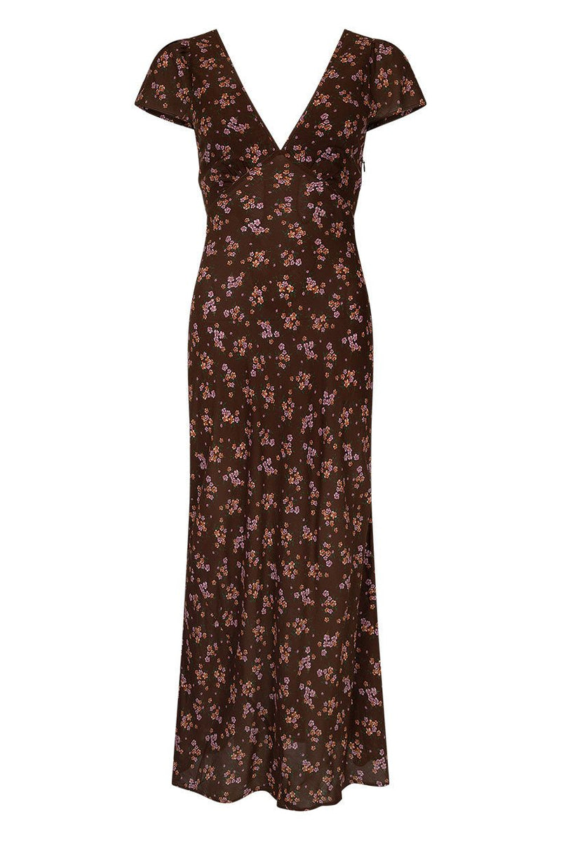 Melody Bias Maxi Dress - Antique Walnut - Sare StoreSPELL