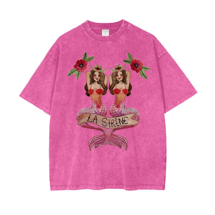 Mermaid - LA SIRENE - Rose Red - Sare StoreMaku The LabelTee