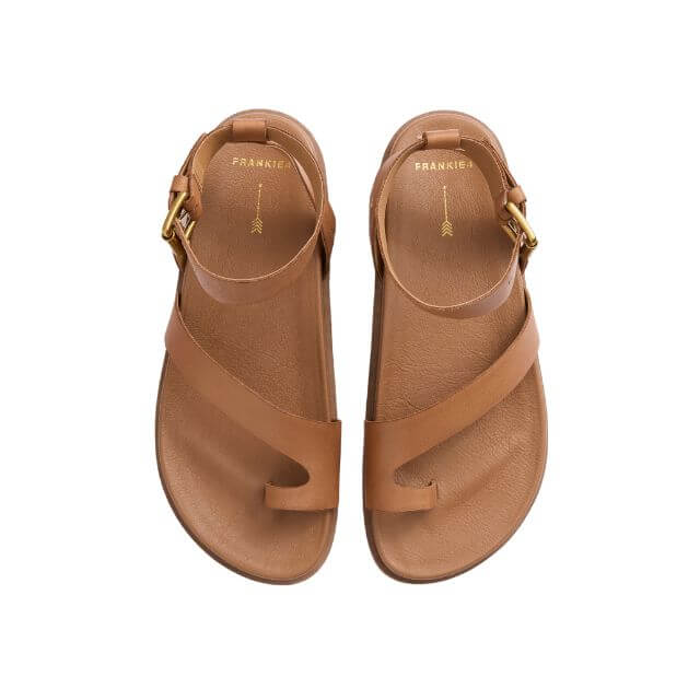 Middleton Tan Flat Sandal - Sare StoreFrankie 4Sandals