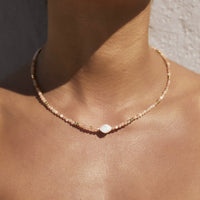 Mila Gemstone and Pearl Choker - Sare StoreArms Of EveNecklace