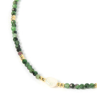 Mila Gemstone Necklace - Clinozoisite - Sare StoreArms Of EveNecklace