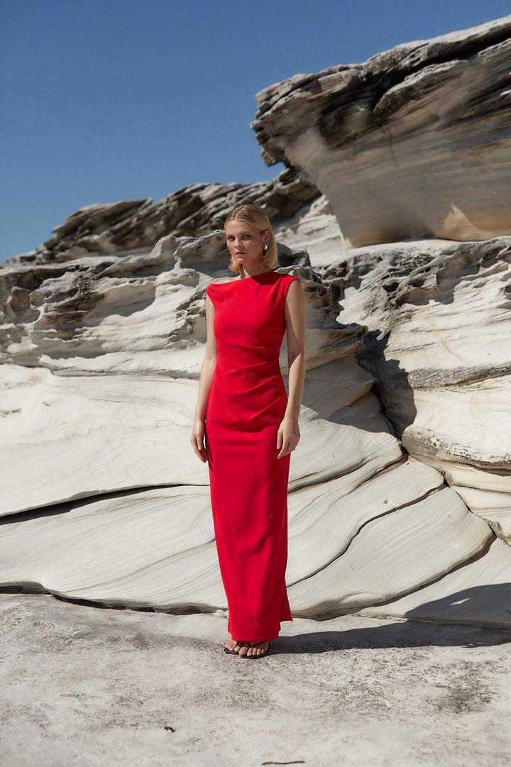 Millie Gown - Red - Sare StoreSare StoreDress