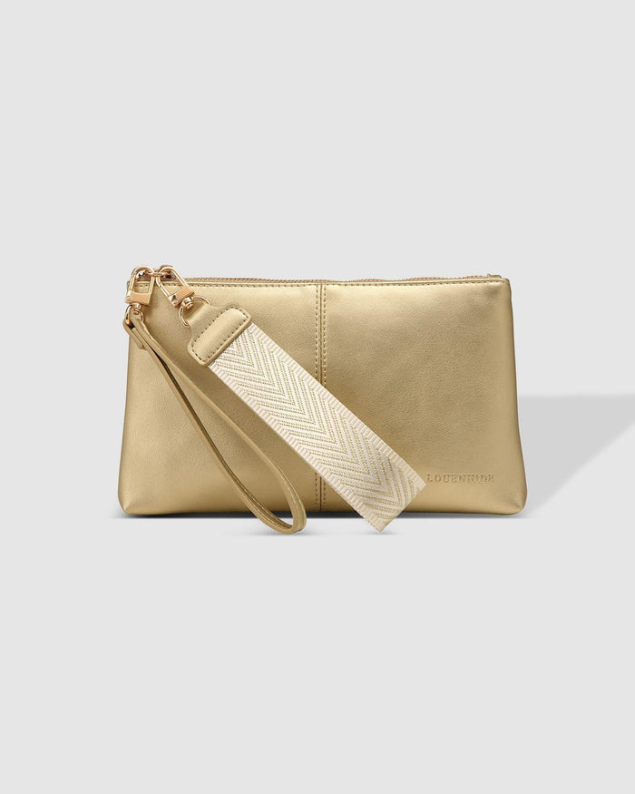 Mimi Clutch - Gold - Sare StoreLouenhideHandbag