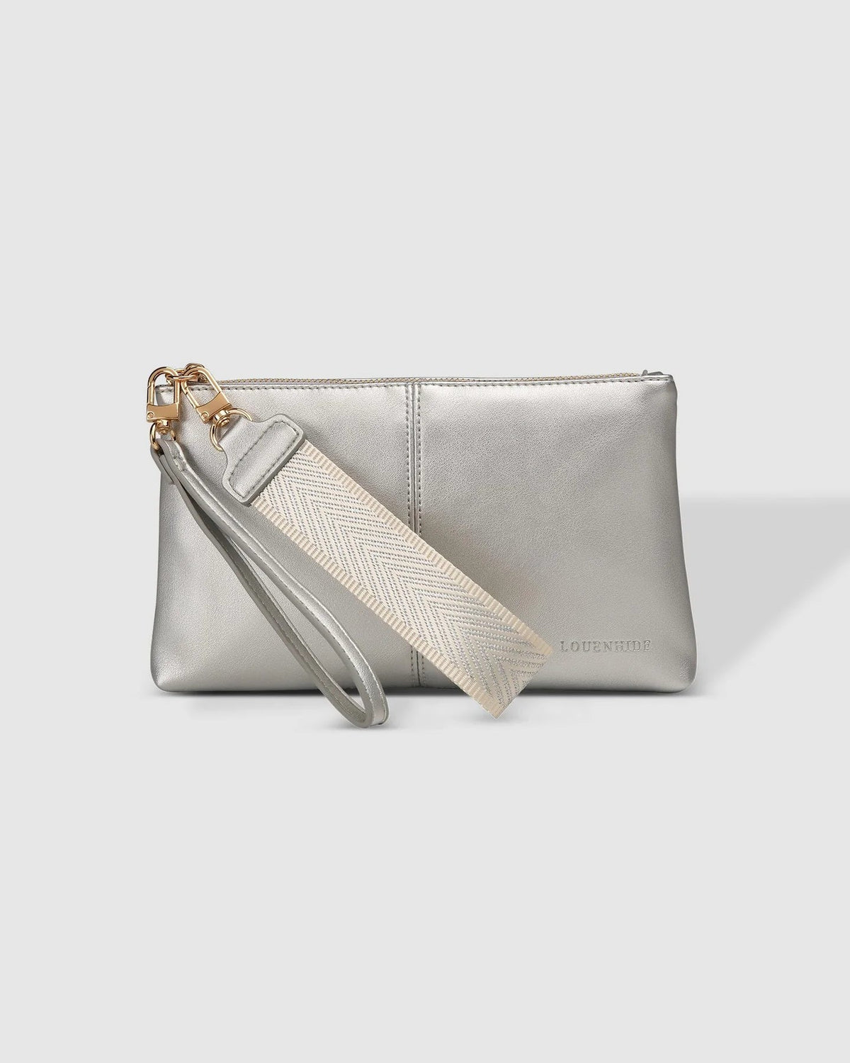 Mimi Clutch - Silver - Sare StoreLouenhideHandbag