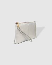 Mimi Clutch - Silver - Sare StoreLouenhideHandbag