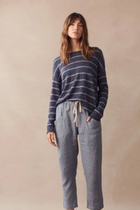 Minnie Top - Ink/Grey Stripe - Sare StoreLittle LiesTops