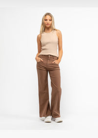 Mocha Flare Jeans - Sare StorePaper HeartPants