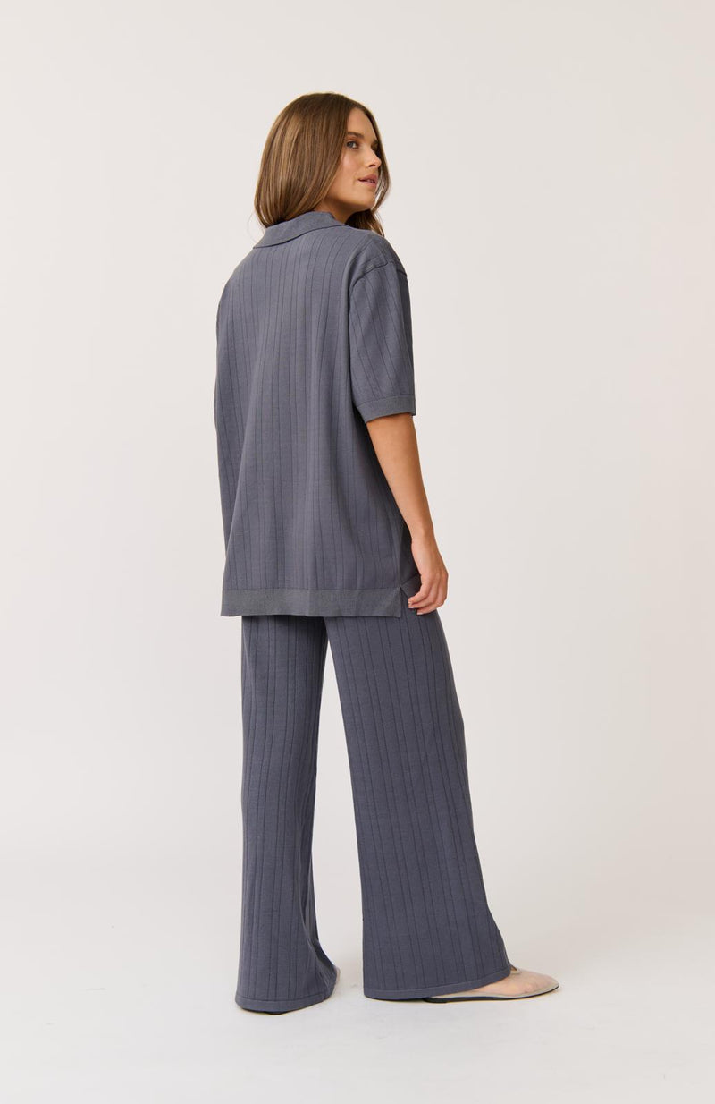 Molly Knit Pant - Slate Knit - Sare StoreCartel & WillowPants