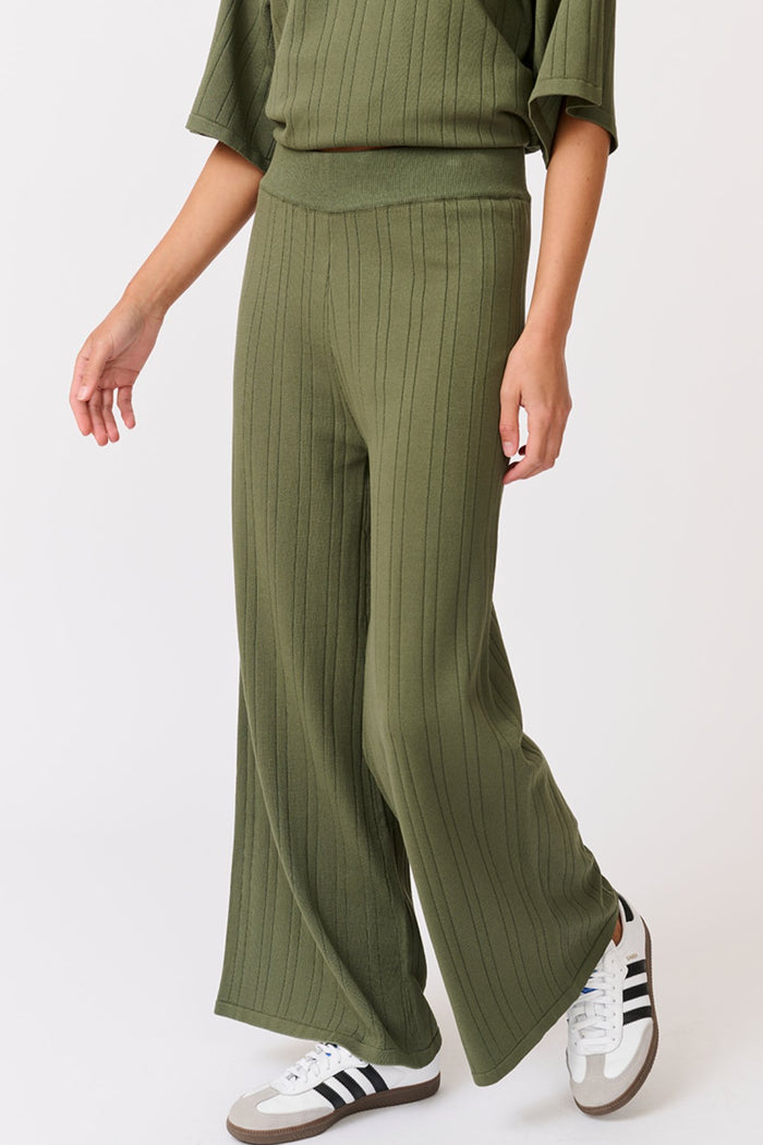 Molly Knit Pant - Thyme Knit - Sare StoreCartel & WillowPants