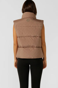 Monogram Puffer Vest - Monogram Print - Sare StoreLorna JaneVest