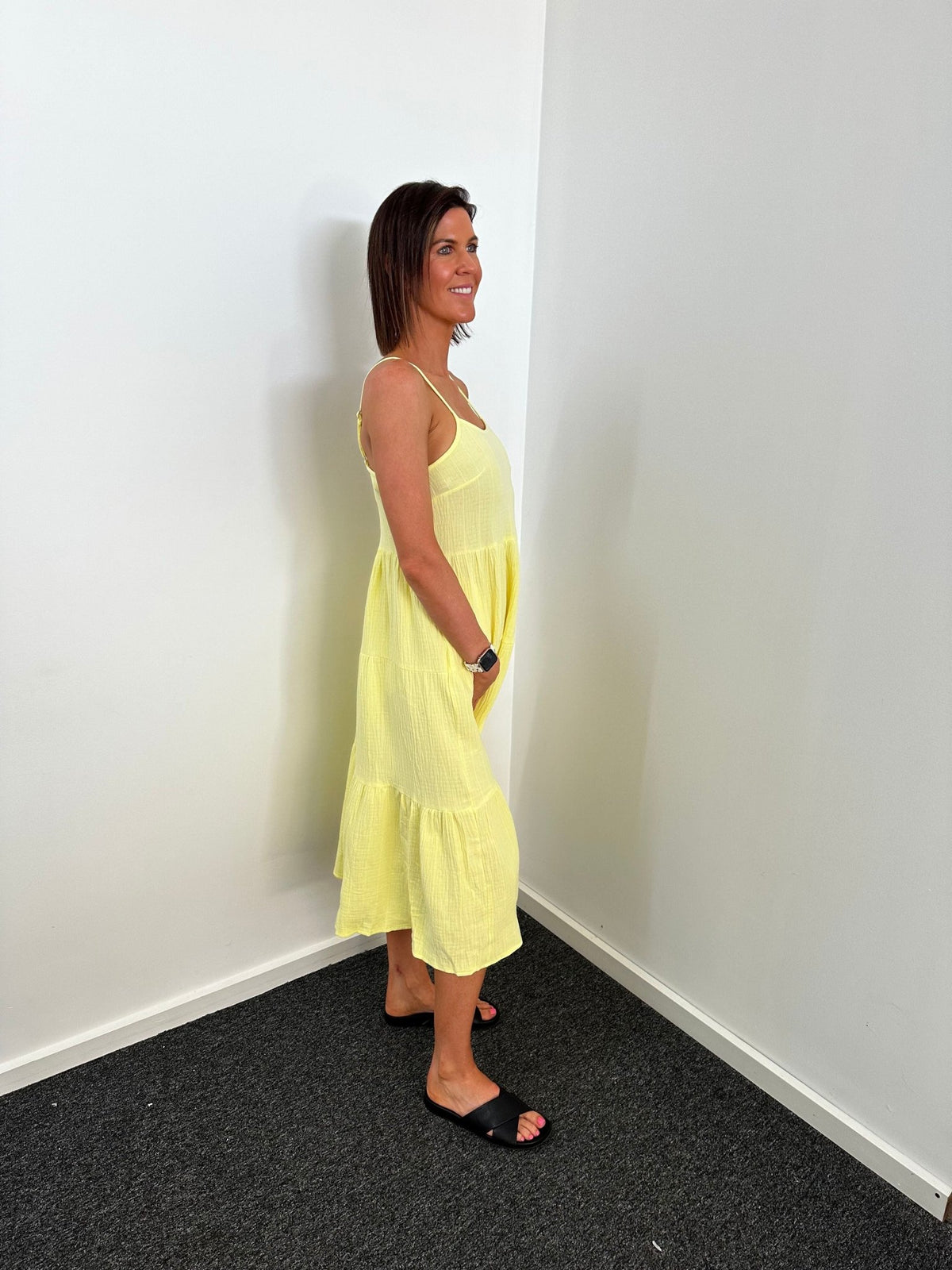 Natalie Dress - Lemon - Sare StoreLittle LiesDress