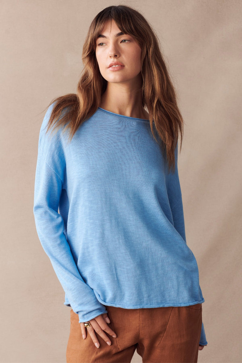 Nellie Top - Blue - Sare StoreLittle LiesTops