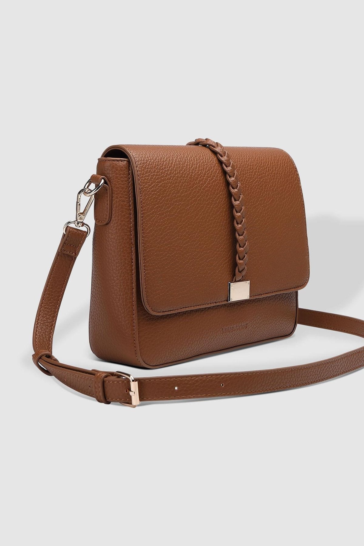 Ness Crossbody Bag With Kubi Guitar Strap - Tan - Sare StoreLouenhideHandbag