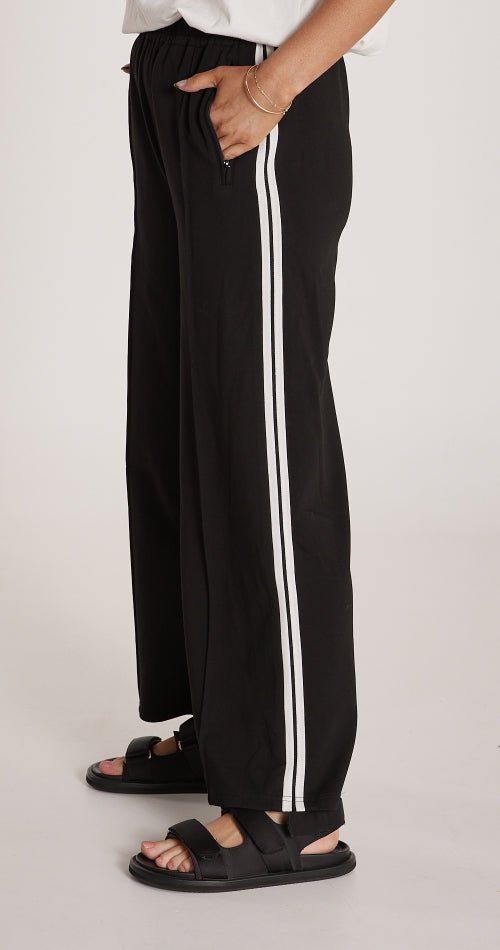 Noah Cropped Pant - Black Stripe - Sare StoreFeather and NoisePants