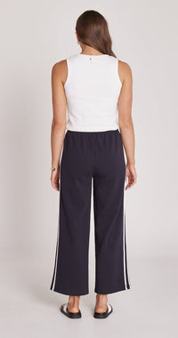 Noah Cropped Pant - Navy Stripe - Sare StoreFeather and NoisePants