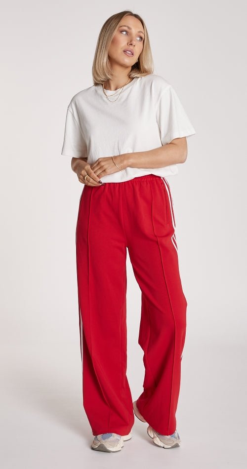 Noah Wide Pant - Red Stripe - Sare StoreFeather and NoisePants