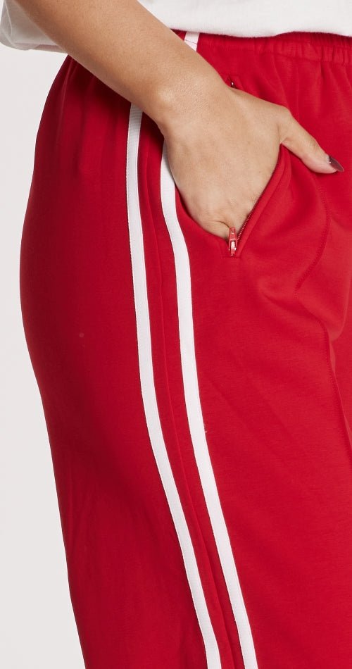 Noah Wide Pant - Red Stripe - Sare StoreFeather and NoisePants