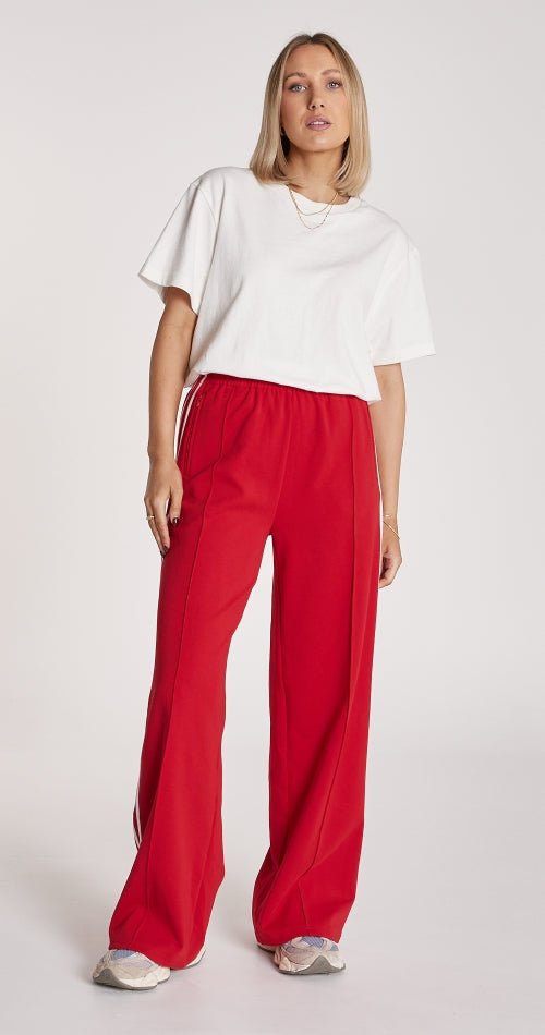 Noah Wide Pant - Red Stripe - Sare StoreFeather and NoisePants