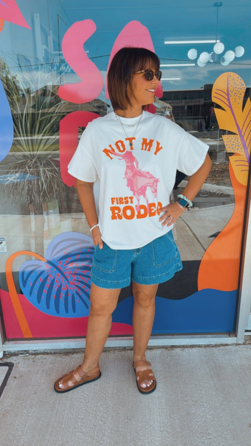 Not My First Rodeo T-shirt Cotton - Sare StoreBy FrankieT-shirt