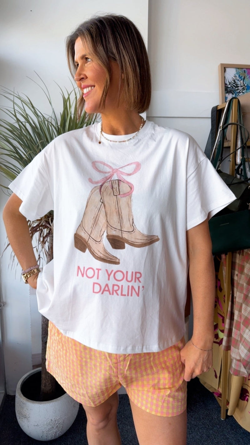 Not Your Darlin T-shirt Set - Sare StoreBy FrankieSet